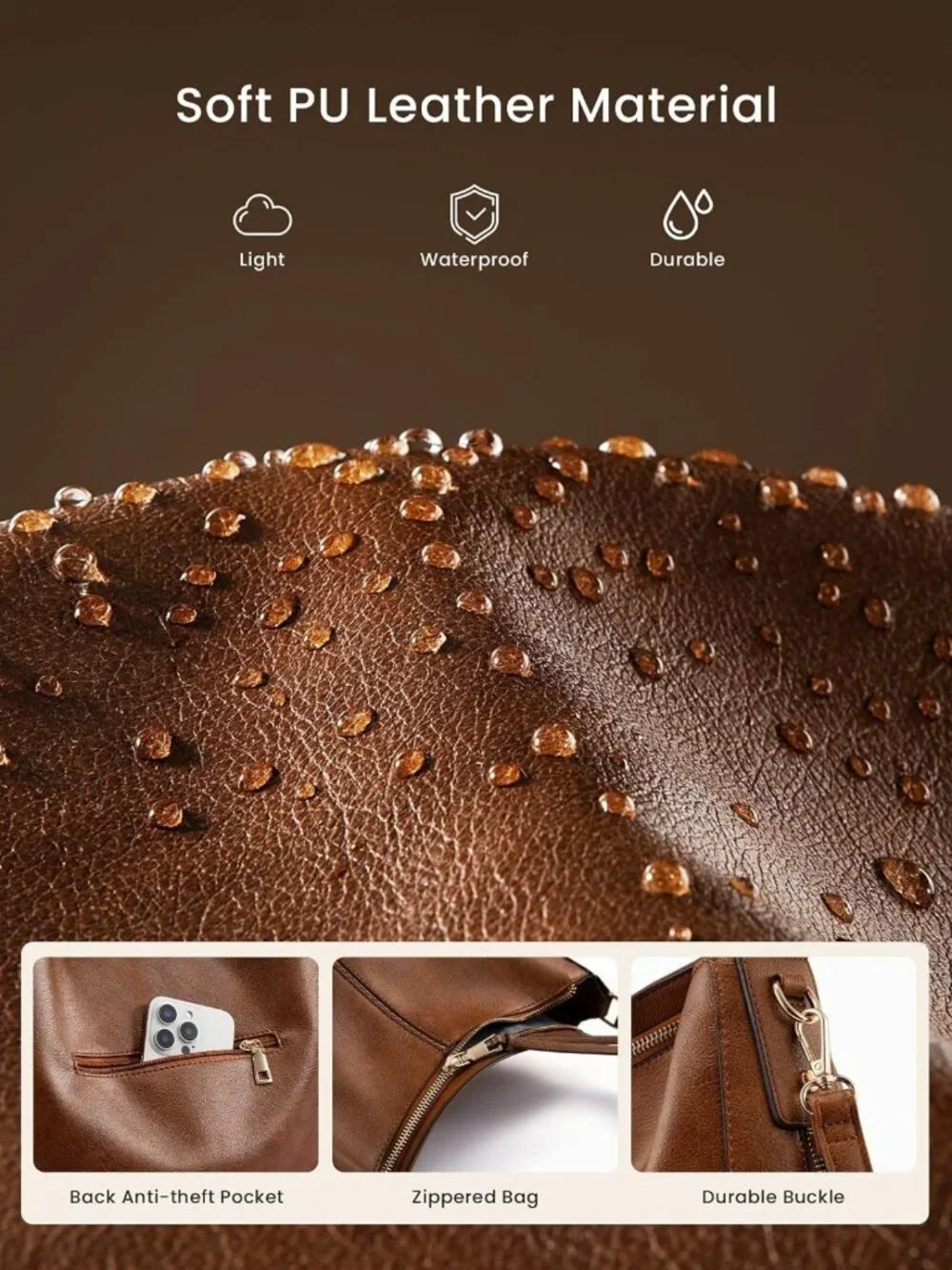 Stylish Crossbody Bag for Women, Chic Shoulder Purse Handbag, Everyday Essential
